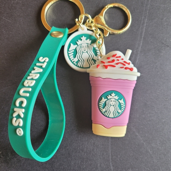 SB Keychain, Pink drink - Picture 1 of 2